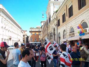 Manifestazione Roma 2 - Associazione Cuncordu di Gattinara