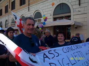 Manifestazione Roma 4 - Associazione Cuncordu di Gattinara