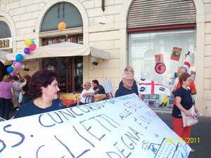 Manifestazione Roma 5 - Associazione Cuncordu di Gattinara