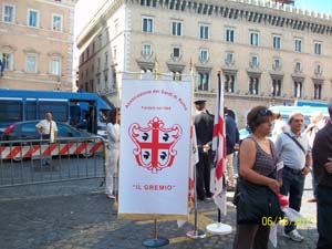 Manifestazione Roma 7 - Associazione Cuncordu di Gattinara