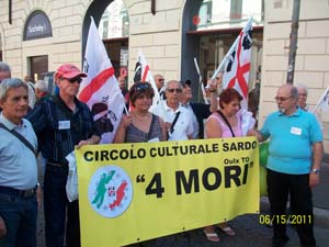 Manifestazione Roma 8 - Associazione Cuncordu di Gattinara