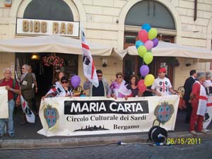 Manifestazione Roma 13 - Associazione Cuncordu di Gattinara