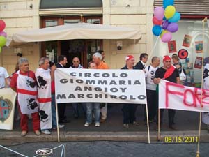 Manifestazione Roma 14 - Associazione Cuncordu di Gattinara