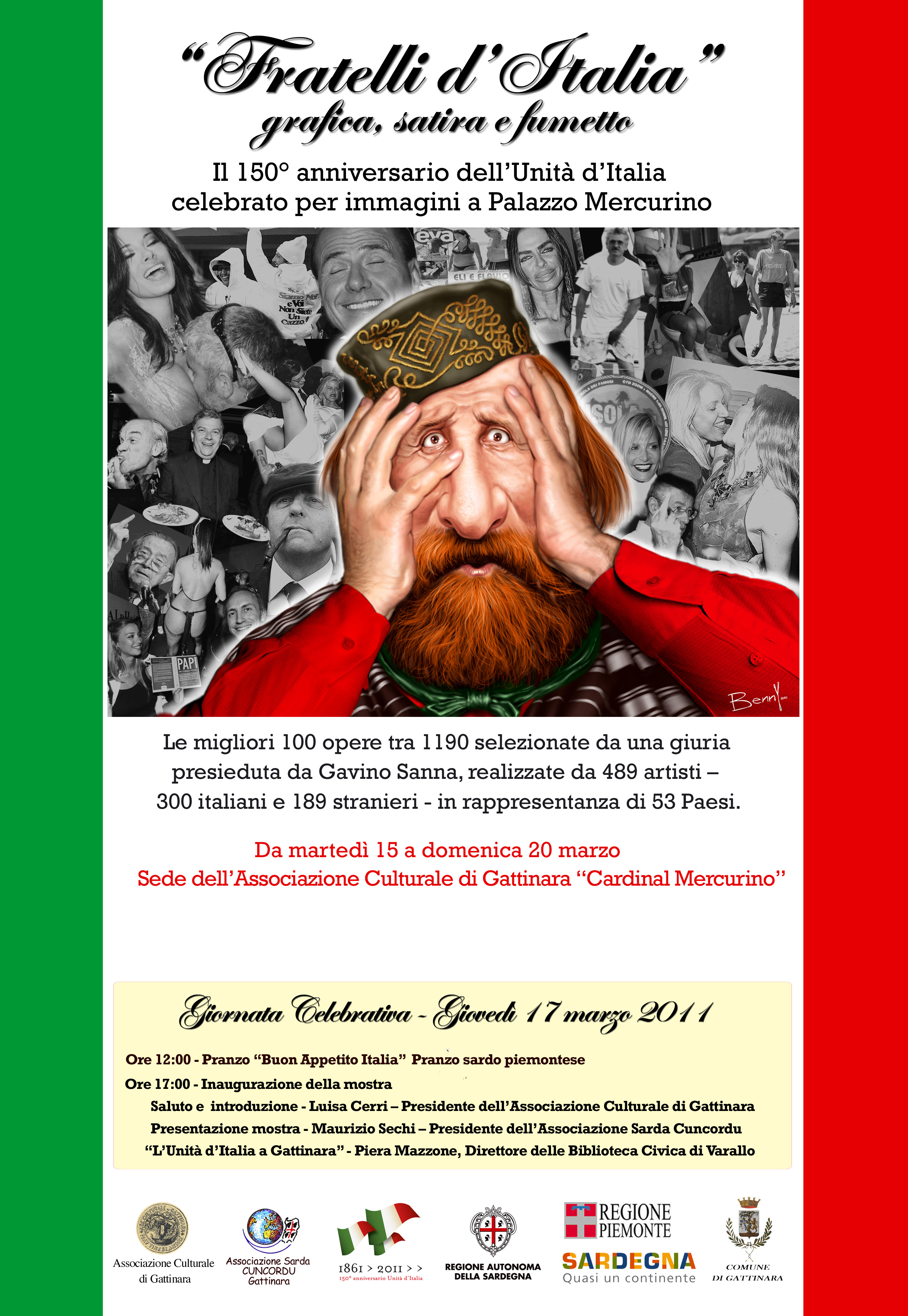 Locandina Mostra Fratelli Italia Locandina Mostra Fratelli Italia