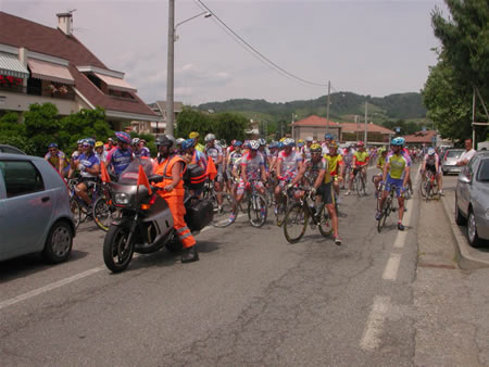 Il gruppo alla partenza