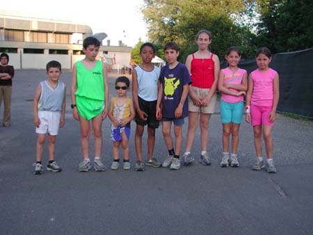 Partenza gara bambini da 1 km