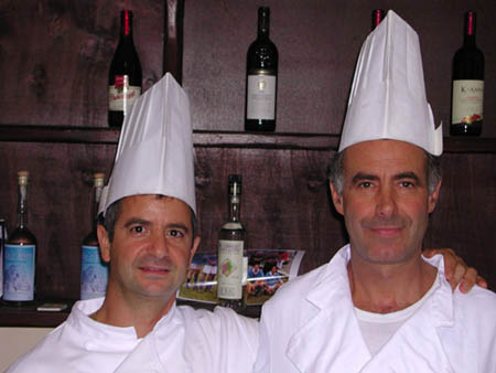 Gli chef a inizio giornata