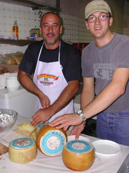 Gli addetti ai formaggi