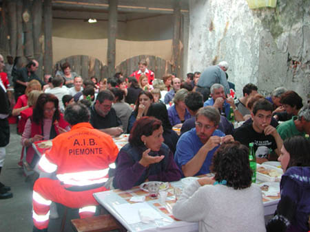 La sala vista dall'ingresso